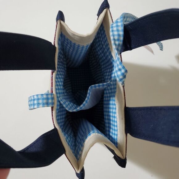 Vineyard Vines canvas bottle carrier tote bag new with tags NWT - Picture 3 of 8